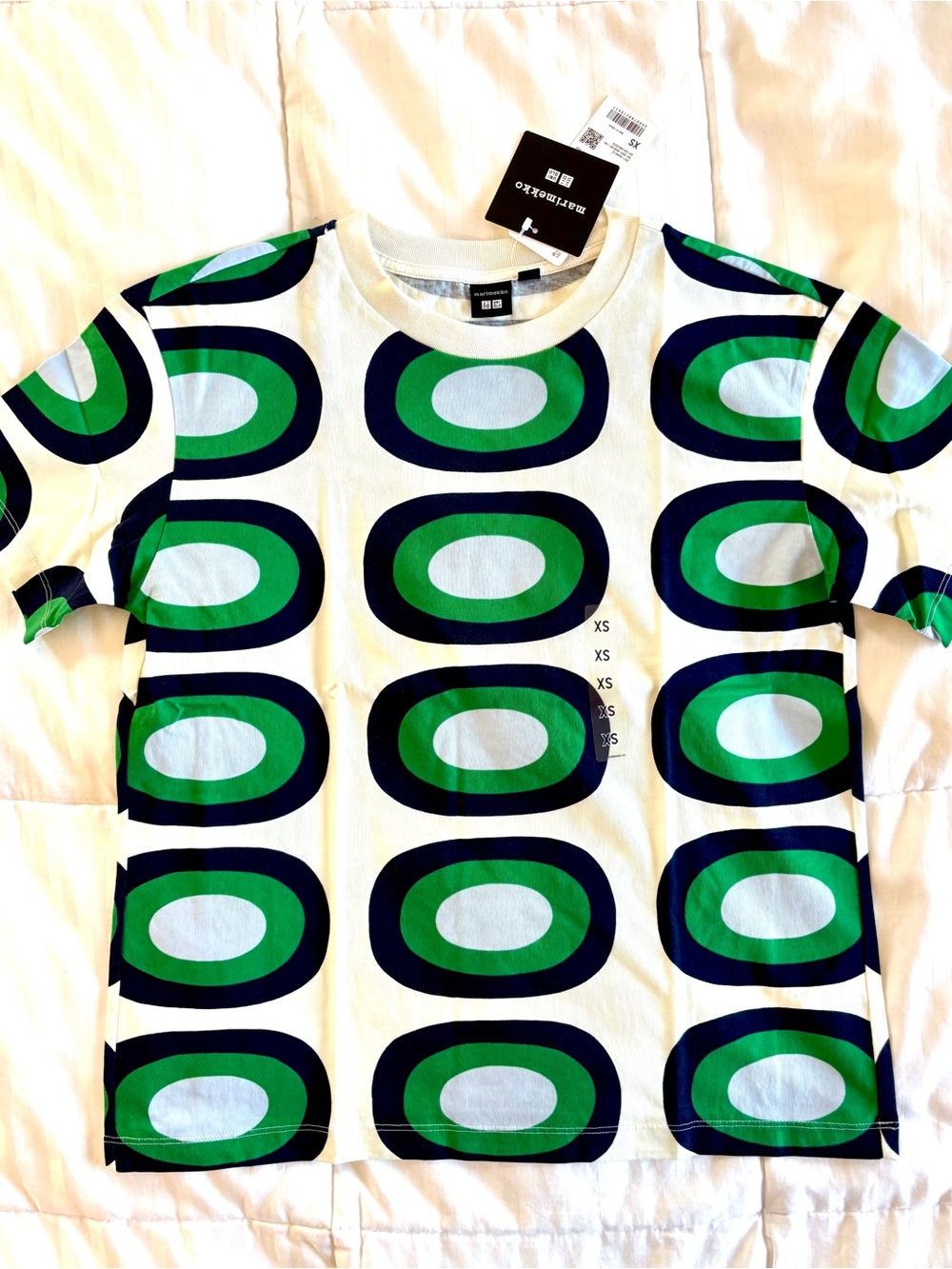 NWT Marimekko x Uniqlo 2024 Collab Women's XS Graphic T-Shirt